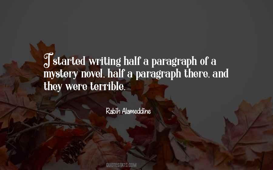 Quotes About Paragraph Writing #1211586