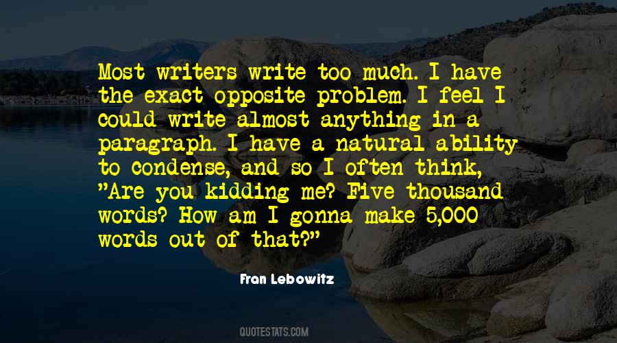 Quotes About Paragraph Writing #1639395