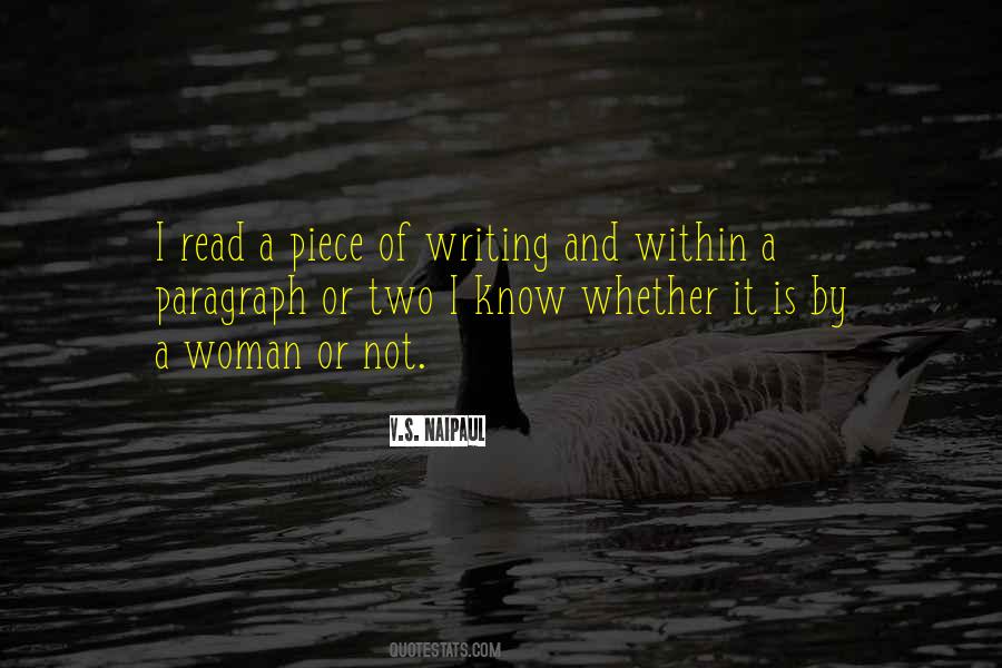 Quotes About Paragraph Writing #408401