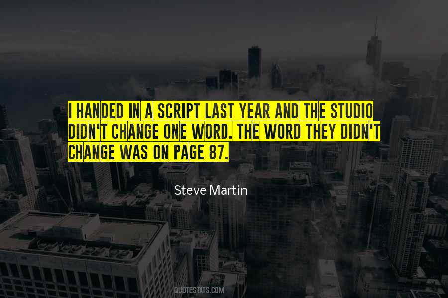 Quotes About Script Writing #1026286