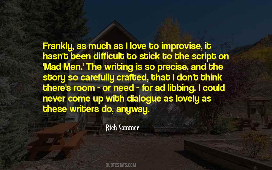 Quotes About Script Writing #232358