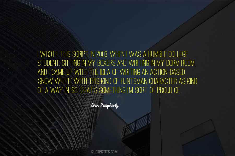 Quotes About Script Writing #476690