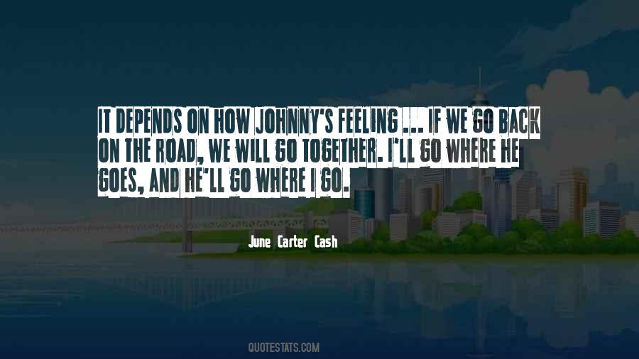 Quotes About Johnny Cash And June Carter #951564