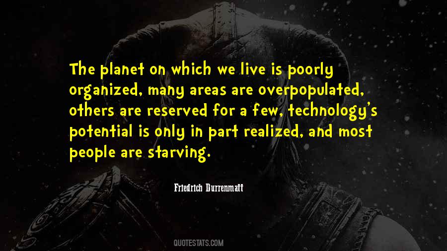 Quotes About Overpopulated #457270