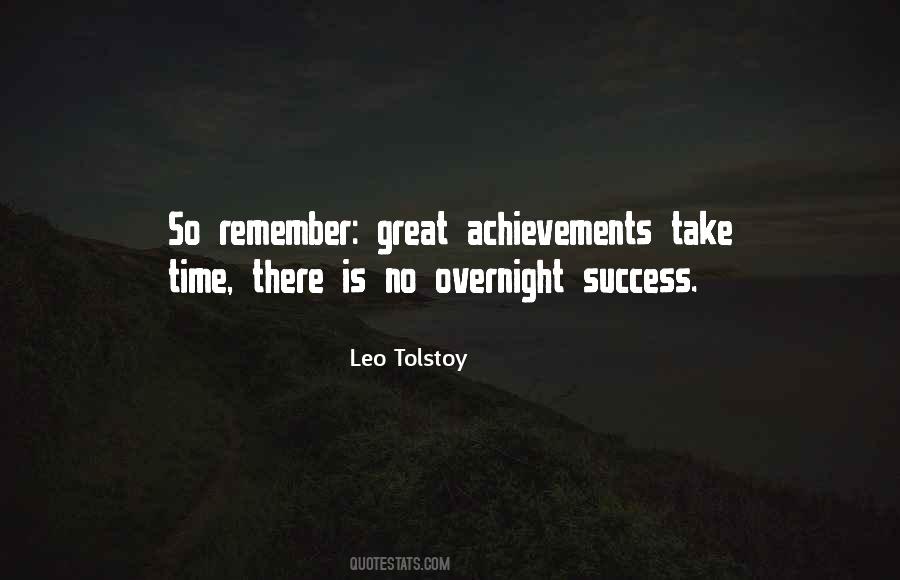 Time Success Quotes #14476