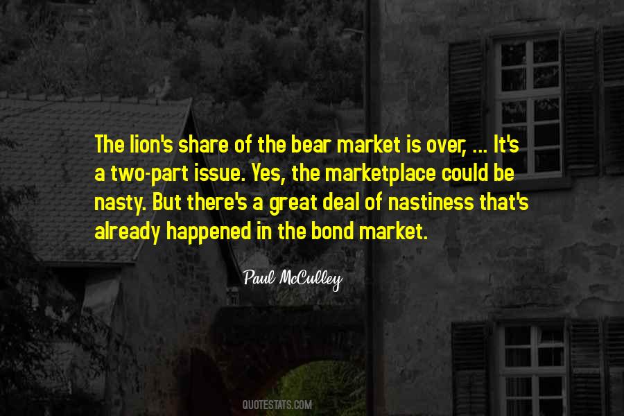 A Bear Market Quotes #1128381