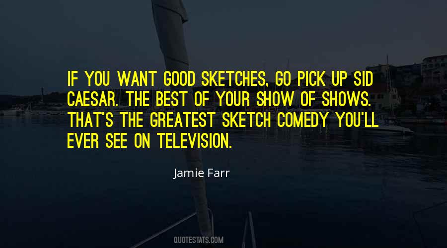 Quotes About Sketch Comedy #165401