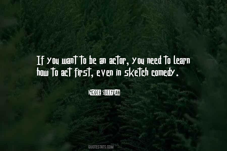 Quotes About Sketch Comedy #203070