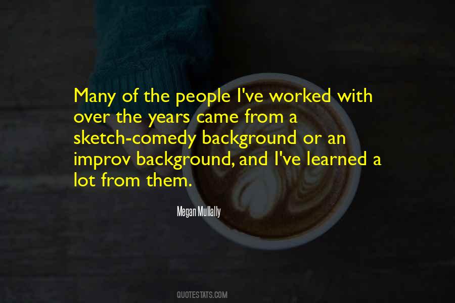 Quotes About Sketch Comedy #212087