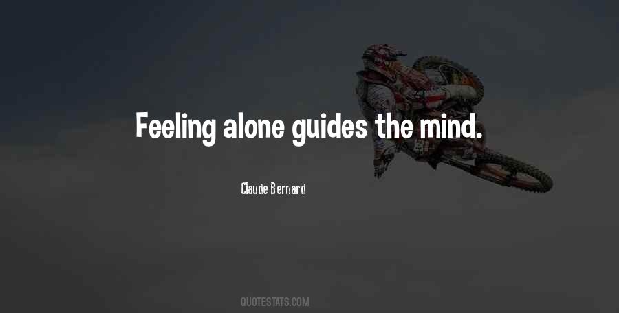 Quotes About Feelings Alone #1554302