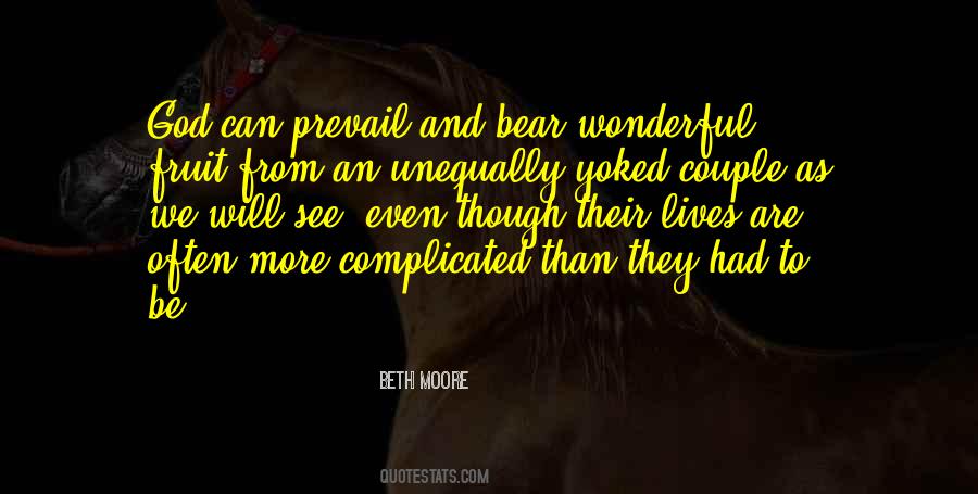 Quotes About Unequally Yoked #193359