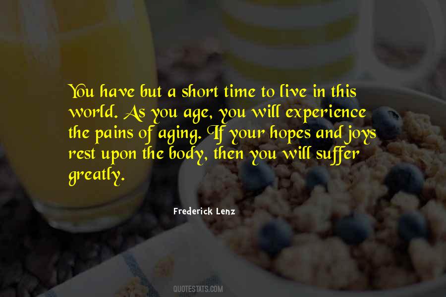 Quotes About Time And Aging #1839797