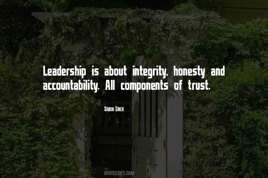 Quotes About Leadership And Integrity #1718815