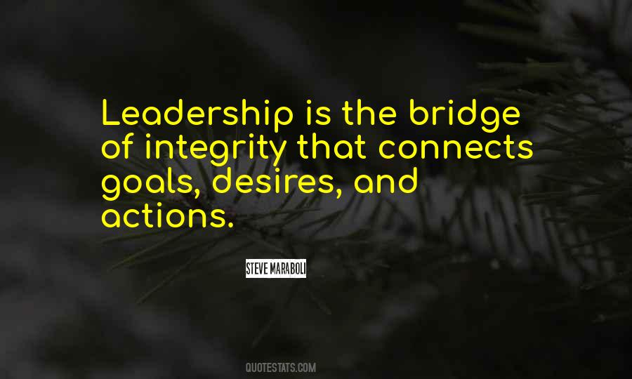 Quotes About Leadership And Integrity #733850