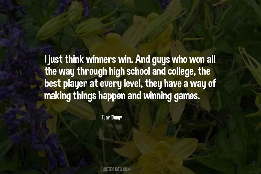 Quotes About Winners And Winning #1266602