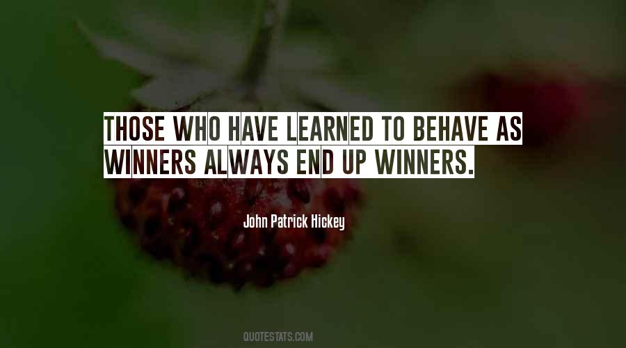 Quotes About Winners And Winning #429212