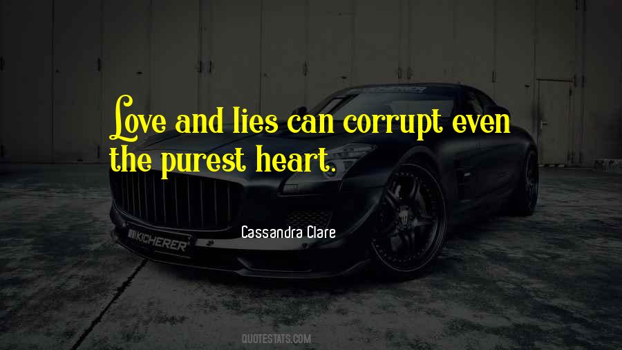 Quotes About Corrupt Heart #1445903