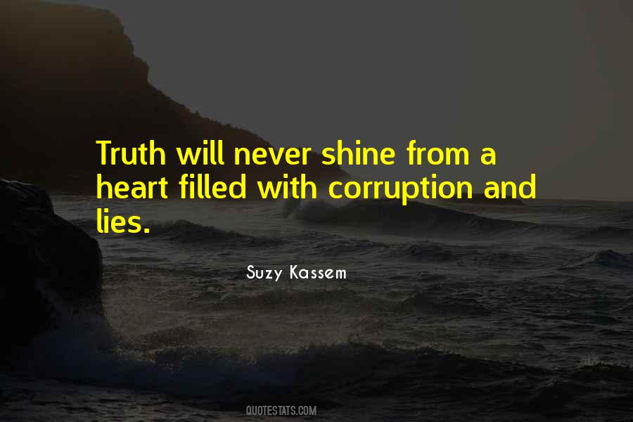 Quotes About Corrupt Heart #1694327