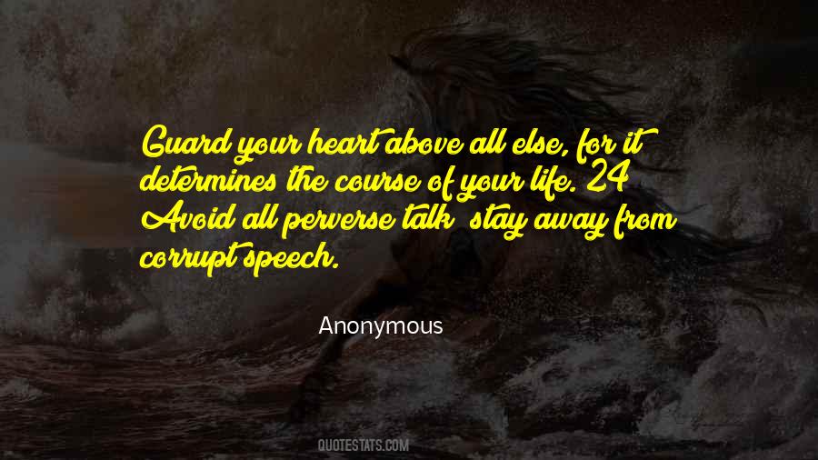 Quotes About Corrupt Heart #576137 Quotes About Corrupt Heart #576137