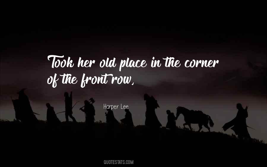 Old Place Quotes #1062592