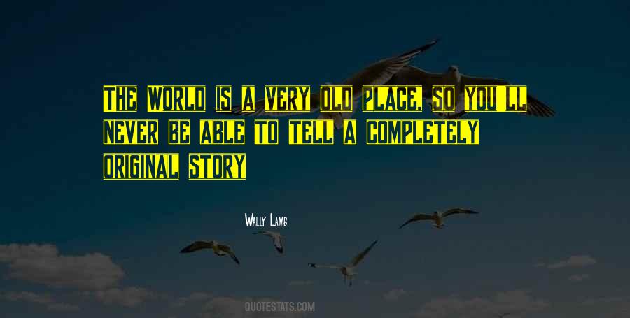 Old Place Quotes #1663475
