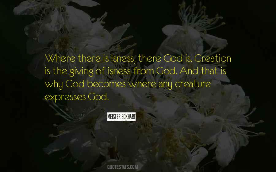 Quotes About Creation And God #214673