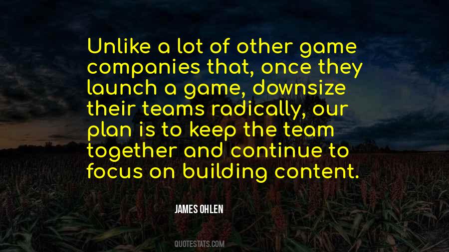 Quotes About Building Together #153464