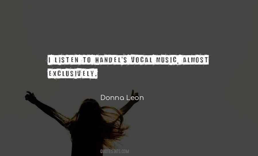 Quotes About Handel #313633