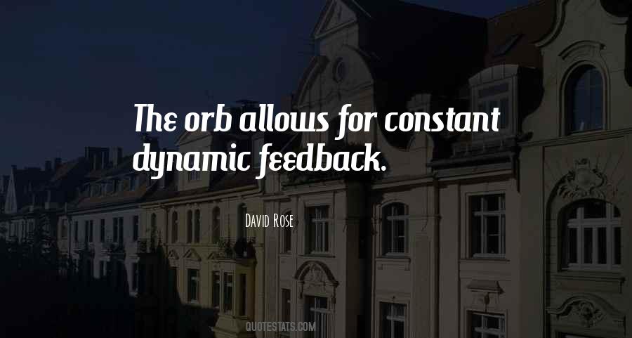 Quotes About Feedback #921678