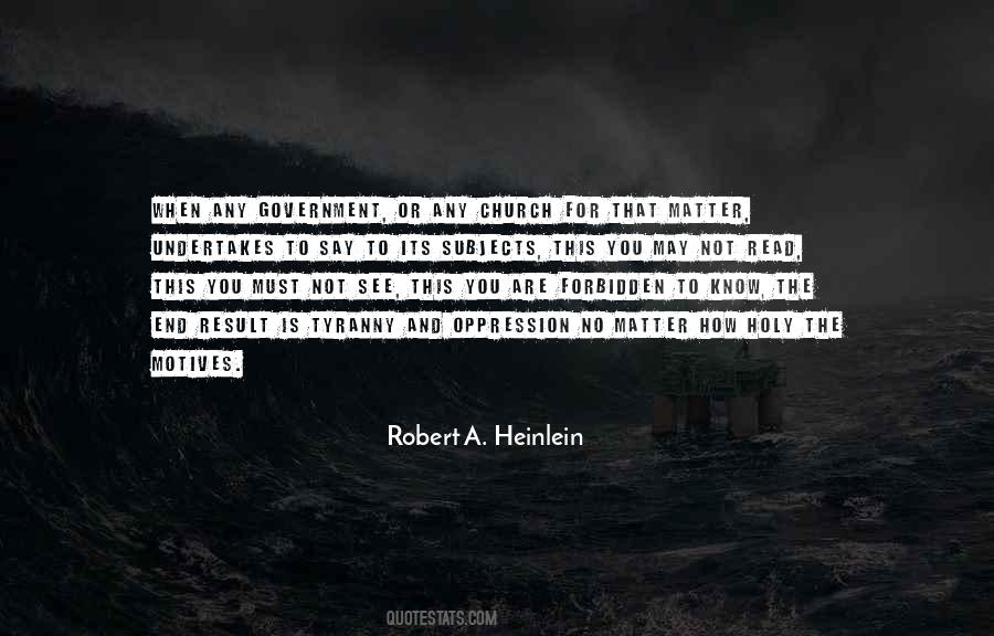 Quotes About Government Tyranny #1486113