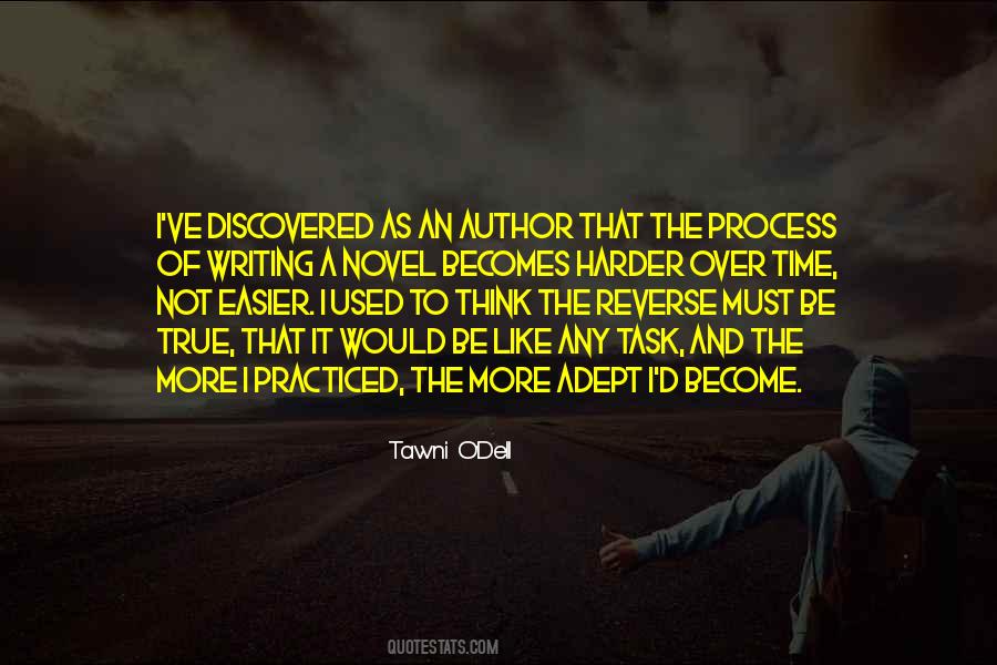 Quotes About The Process Of Writing #1590361