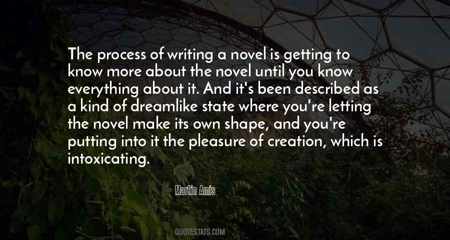 Quotes About The Process Of Writing #1765012