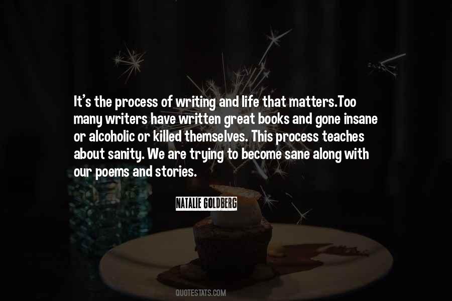 Quotes About The Process Of Writing #1800940