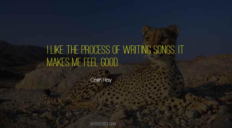 Quotes About The Process Of Writing #457011