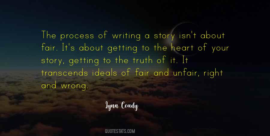 Quotes About The Process Of Writing #550735