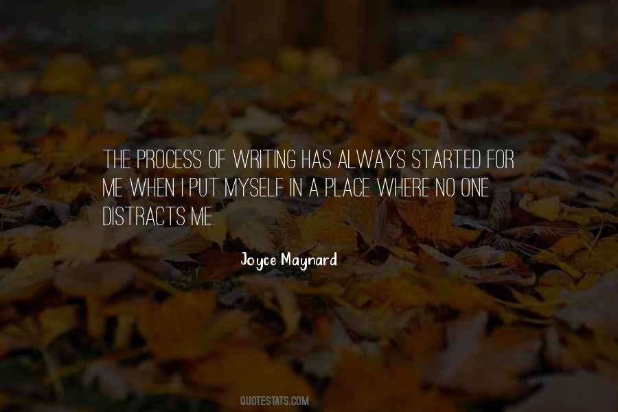 Quotes About The Process Of Writing #866540