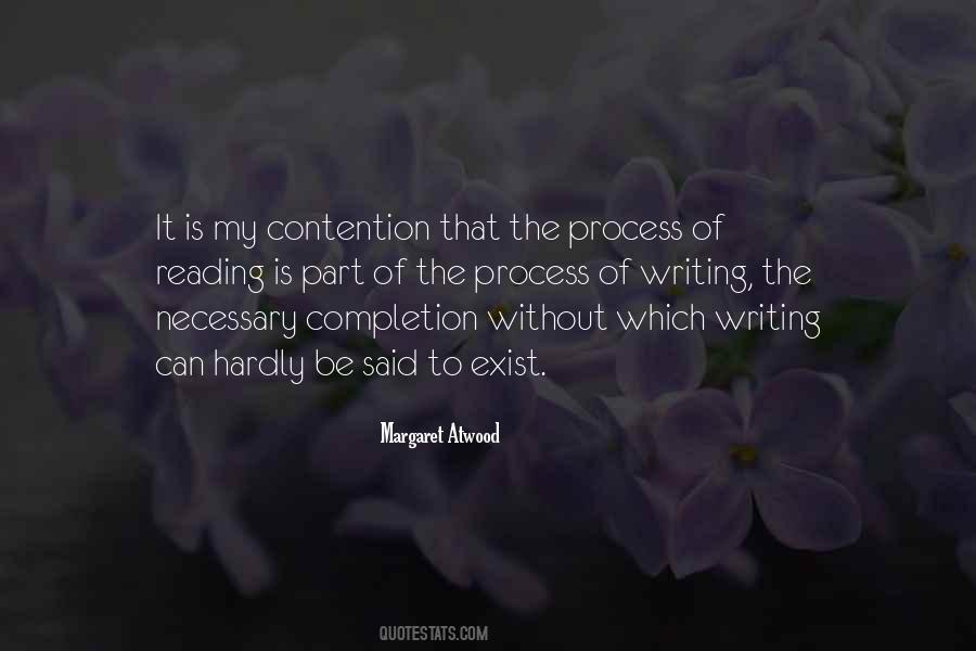 Quotes About The Process Of Writing #947794