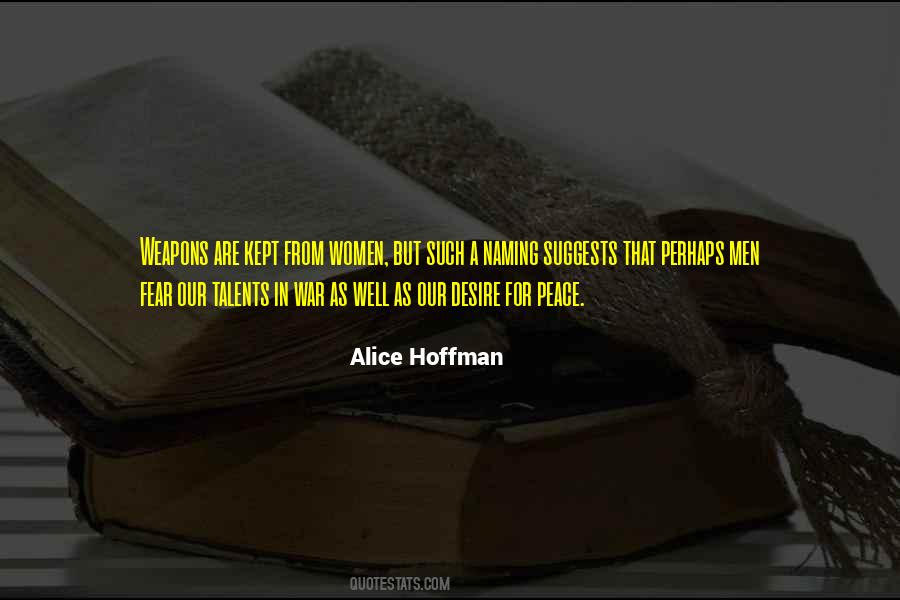 Desire Peace Quotes #634621