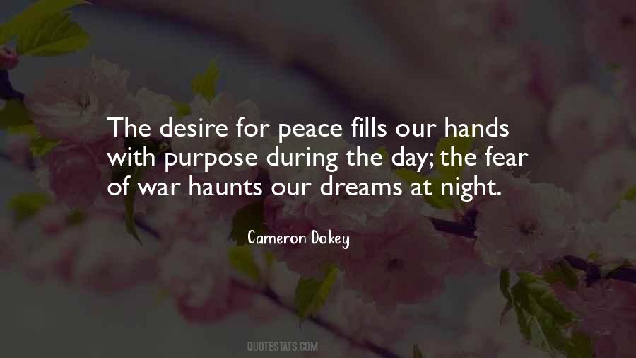 Desire Peace Quotes #663942