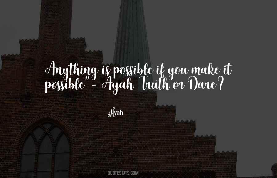 Make It Possible Quotes #1484400