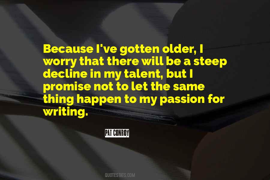 Writing Talent Quotes #180190