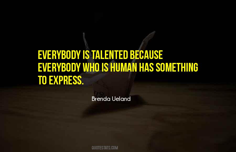 Writing Talent Quotes #181952