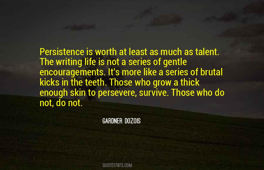 Writing Talent Quotes #417564