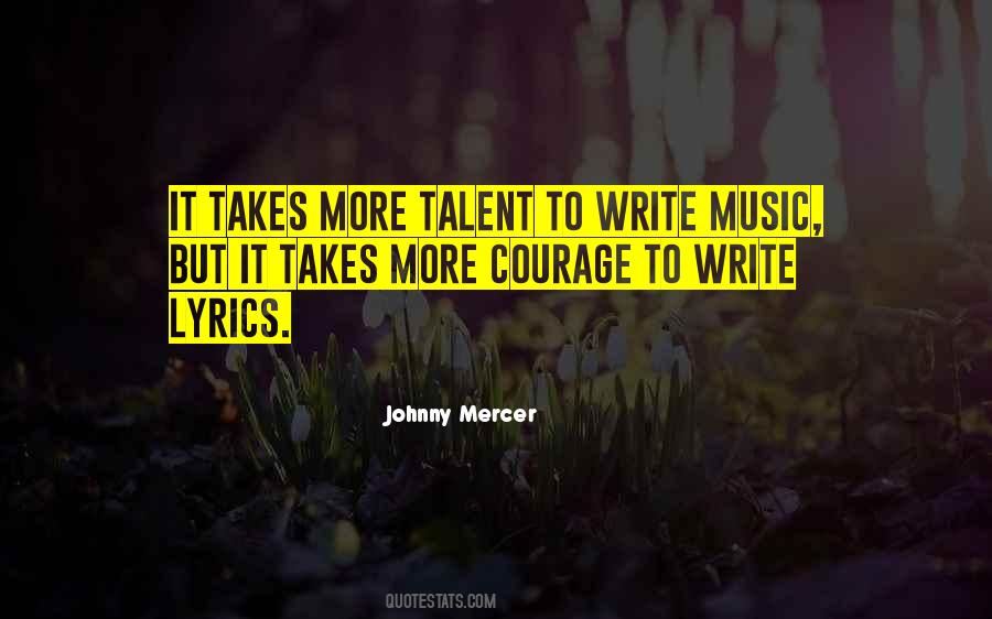 Writing Talent Quotes #483378