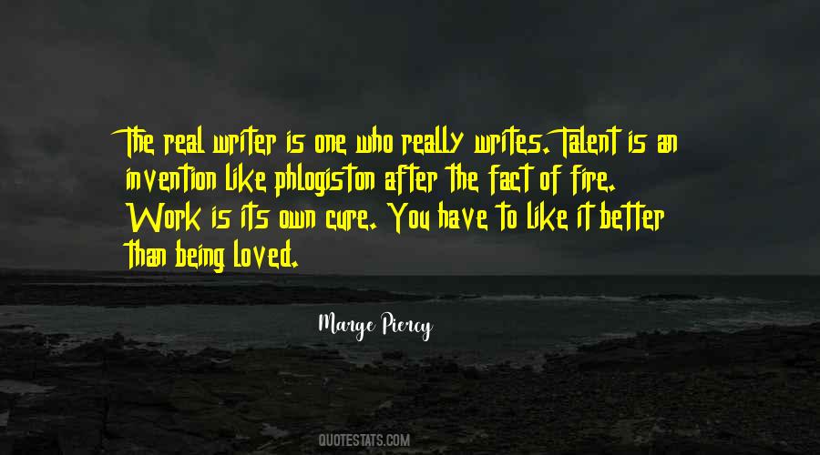 Writing Talent Quotes #580894