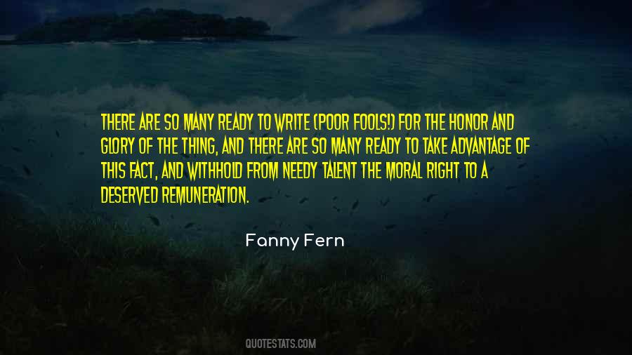 Writing Talent Quotes #7284