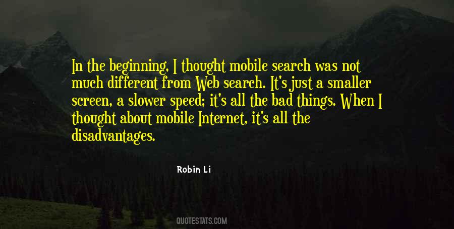 Quotes About Mobile Internet #1632075
