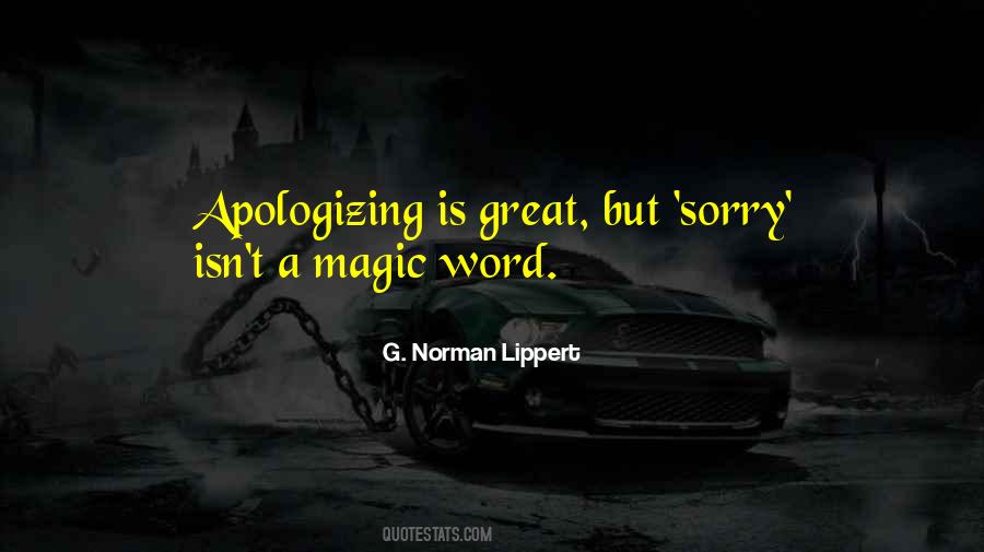 Magic Word Quotes #1866112