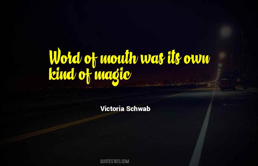 Magic Word Quotes #909704