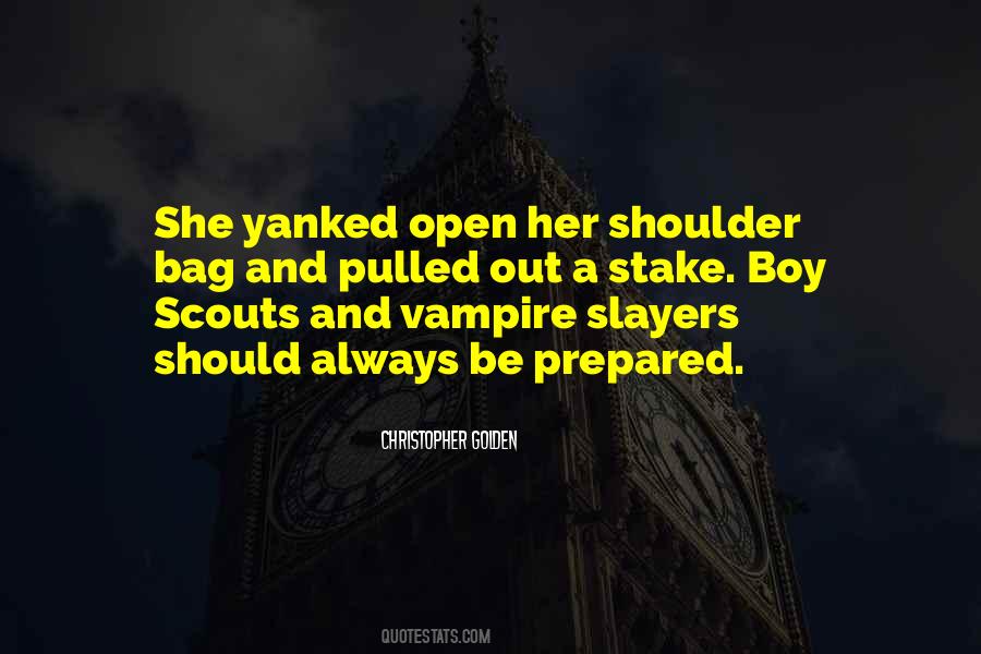 Quotes About Vampire Slayers #1646120
